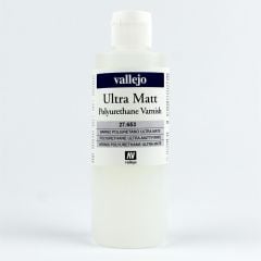 Vallejo 27653 200 ml. Poliüretan Ultra Mat Vernik, Model Boyası