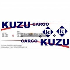 Babibi DAT01036 1/144 Cargo Kuzu, Airbus A300, Dekal Çıkartma