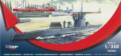 350502 1/350 GERMAN UBOOT U511 IX C turm I + WGr42