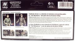 Vallejo 70181 8x17 ml. German Field Grey Uniform by Jaume Ortiz, Model Color Serisi Model Boyası Seti