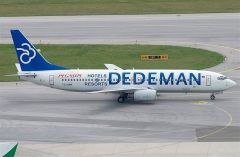 Babibi DAT01045 1/144 Pegasus, Boeing 737-800, Dedeman, Dekal Çıkartma