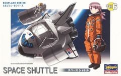 Hasegawa TH6 60106 Space Shuttle Uzay Mekiği (Eggplane Serisi) Plastik Model Kiti