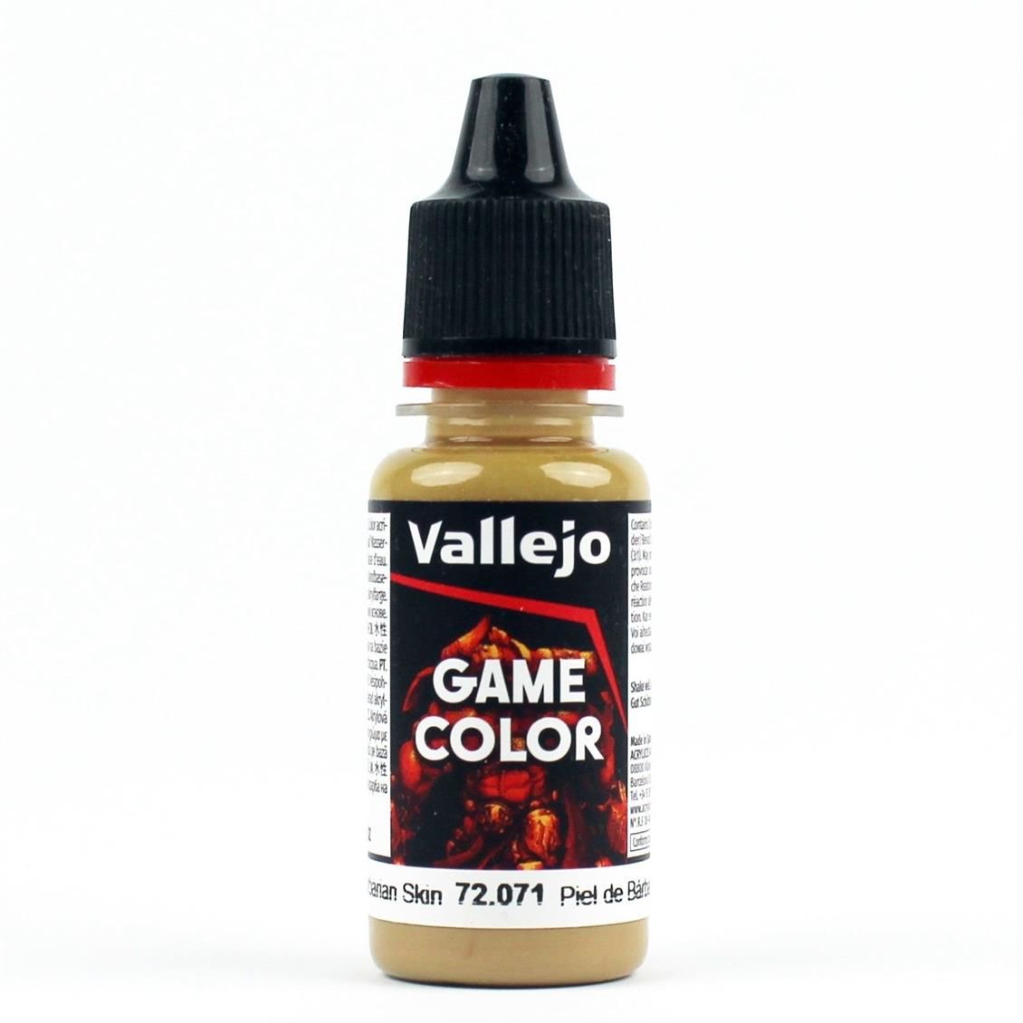 Vallejo 72071 18 ml. Barbarian Skin, Game Color Serisi Model Boyası