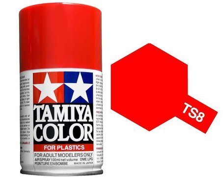 TS-8 Italian Red 100 ml Enamel Sprey Boya