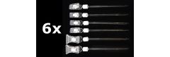 Gunze GT102A Mr.Almighty, Mafsallı, Parçaları Tutma Çubukları, 6 Adet