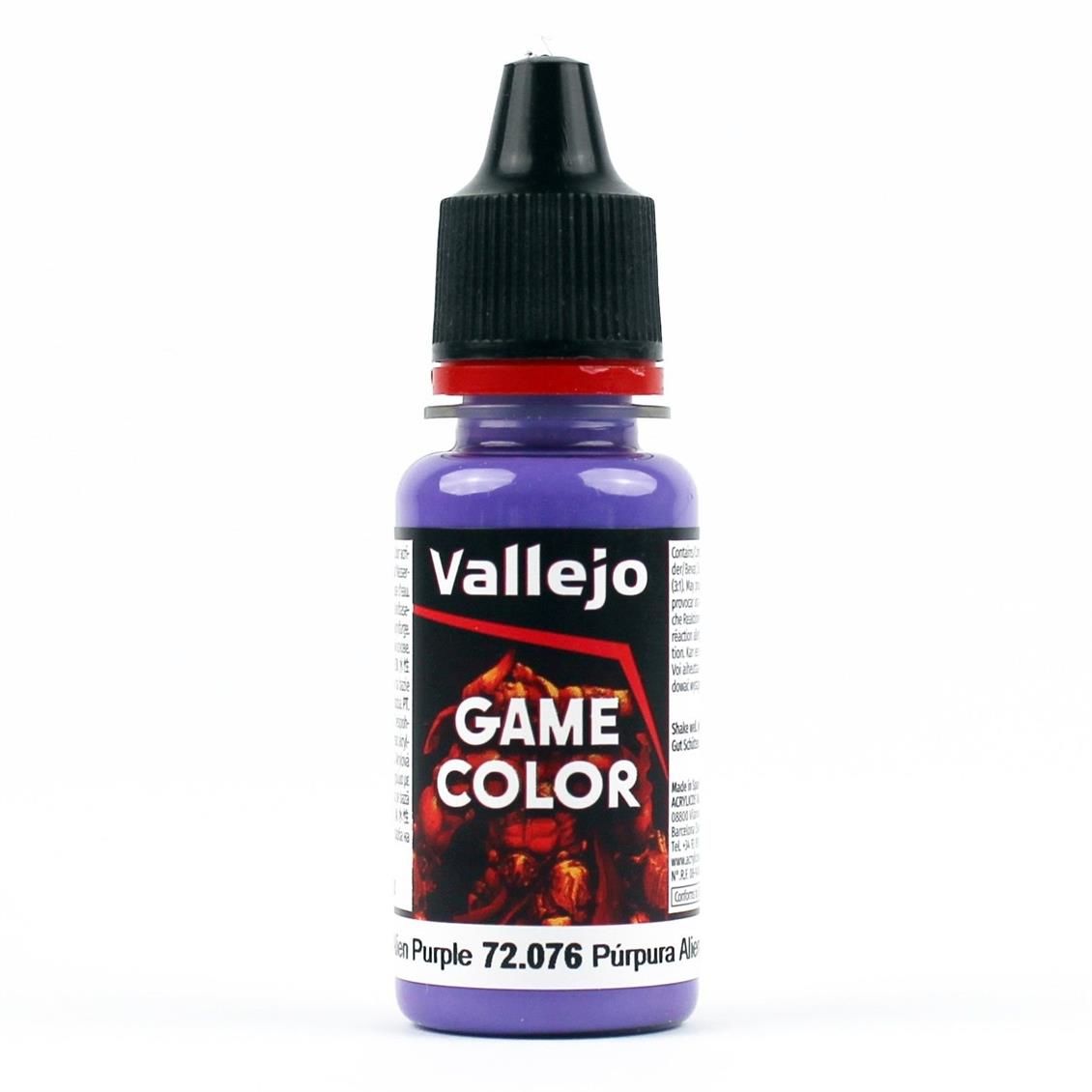 Vallejo 72076 18 ml. Alien Purple, Game Color Serisi Model Boyası