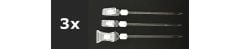 Gunze GT102B Mr.Almighty, Mafsallı, Parçaları Tutma Çubukları, 3 Adet