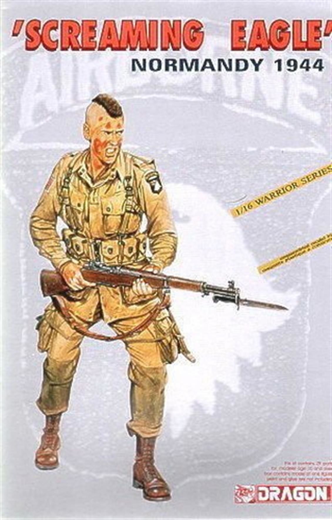 Dragon 1605 1/16 Ölçek Screaming Eagle (Normandy 1944) Asker Figürleri Plastik Model Kiti