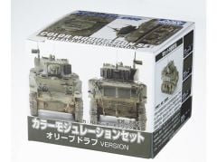 Gunze CS581 3x10 ml. Color Modulation Set Ver. Olive Drab, Mr.Color Serisi Maket Boyası Seti