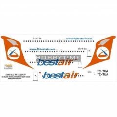 Babibi DAT01053 1/144 Best Air, MD-82, Dekal Çıkartma