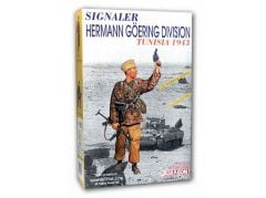 Dragon 1608 1/16 Ölçek Signaler Hermann Göring Tümeni (Tunus 1943) Asker Figürleri Plastik Model Kiti