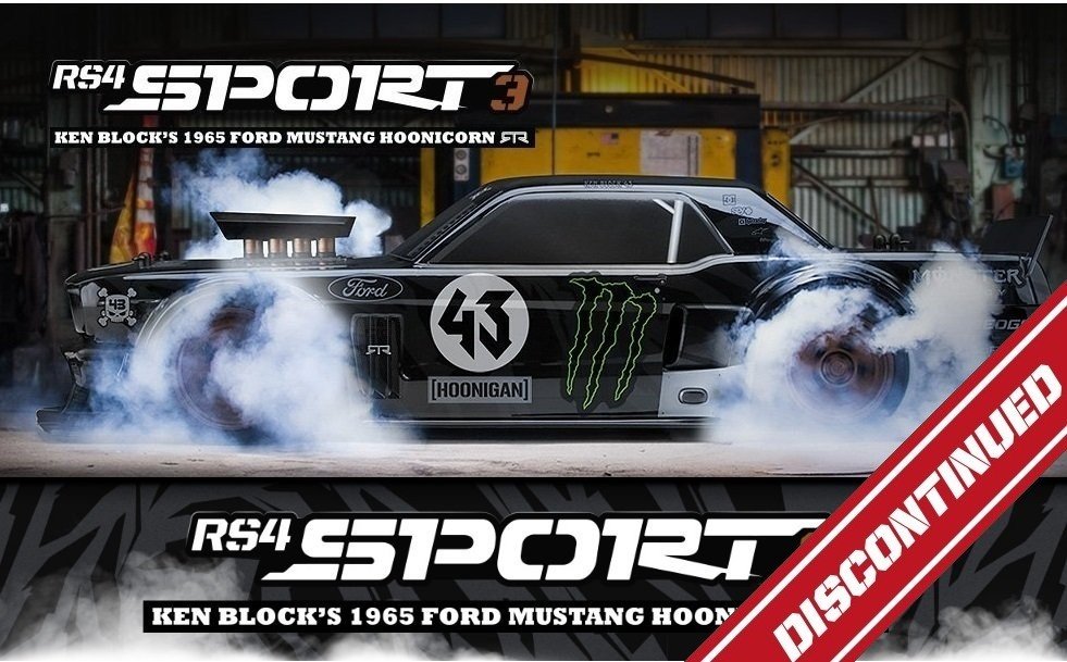 HPI RS4 Sport 3 Ken Block 1965 Ford Mustang Hoonicorn RTR 1/10 Rally Car