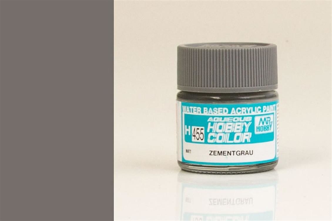 Gunze H455 10 ml. Cement Gray, Aqueous Serisi Maket Boyası