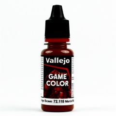Vallejo 72115 18 ml. Grunge Brown, Game Color Serisi Model Boyası