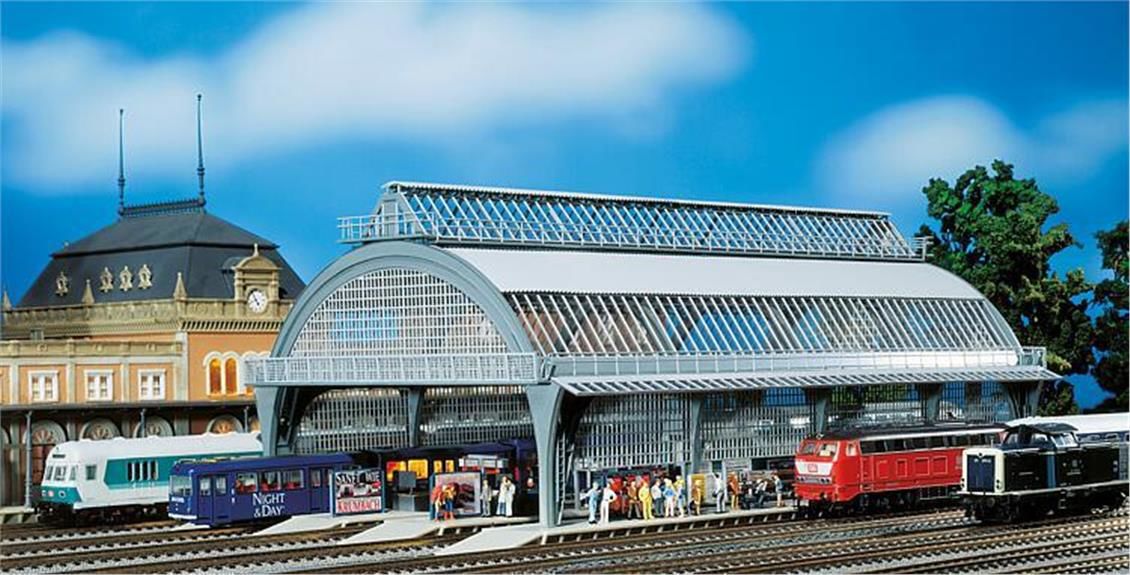 Faller 120199 1/87 Kapalı Platform Demonte Plastik Maketi