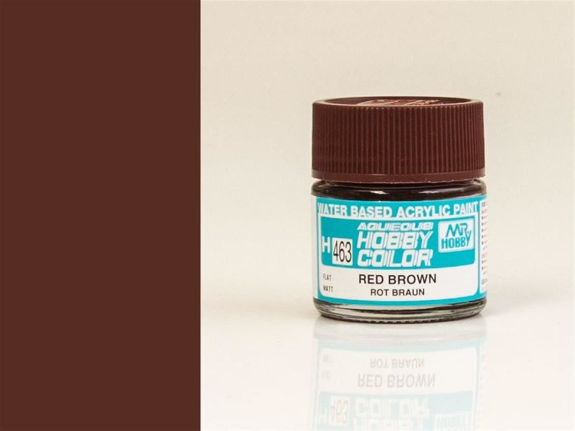 Gunze H463 10 ml. Red Brown (2), Aqueous Serisi Maket Boyası