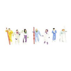 Preiser 10316 1/87 Ölçek kış sporcuları Figürleri