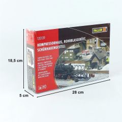 Faller 120139 1/87 Kompresör Evi Plastik Model Kiti