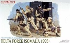 Dragon 3022 1/35 Ölçek Delta Force (Somali 1993) Asker Figürleri Plastik Model Kiti