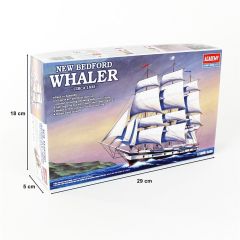 Academy 14204 1/200 New Bedford Whaler Yelkenli Gemisi Demonte Plastik Maketi