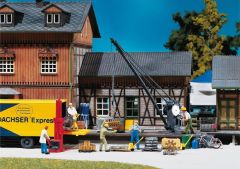 Faller 120129 1/87 Yükleme Vinci Demonte Plastik Maketi