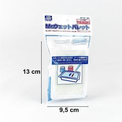 Gunze GT122 Islak Palet, Su Bazlı Boyalar için, Plastik