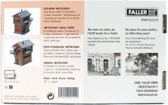 Faller 120120 1/87 Mittelstadt Sinyal Kulesi Plastik Model Kiti