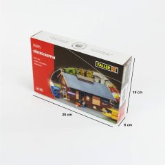 Faller 120095 1/87 Depo Sundurması Demonte Plastik Maketi