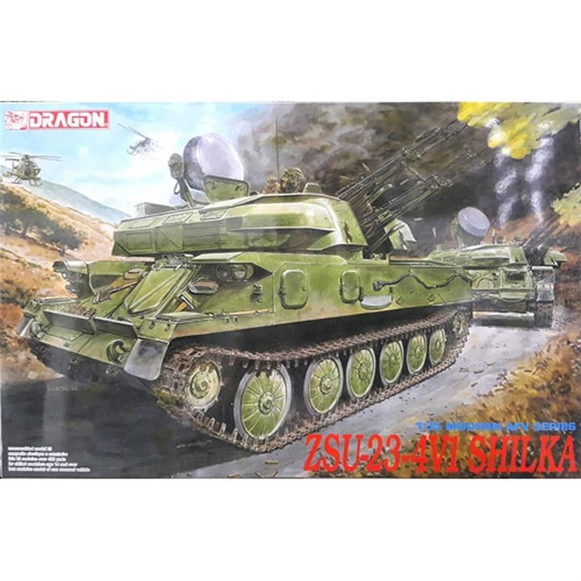 Dragon 3521 1/35 ZSU-23-4V1 Shilka Uçaksavar Maketi