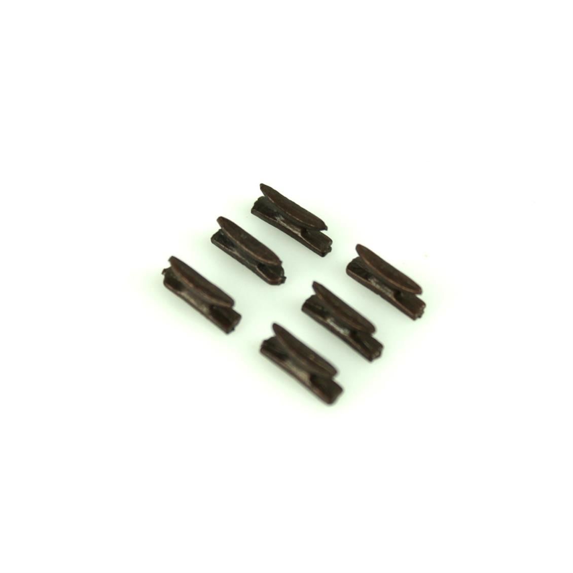 80207 BELAYING CLEATS - 6 ADET