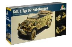 Italeri 7405S 1/9 Type 82 Kübelwagen Askeri Araç Demonte Plastik Maketi