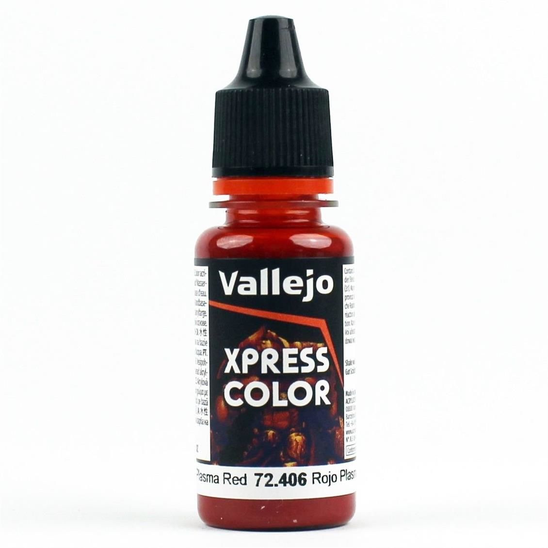 Vallejo 72406 18 ml. Plasma Red, Game Color Serisi Model Boyası