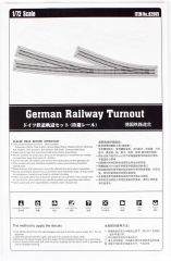 82909 1/72 GERMAN RAİLWAY TURNOUT TRACK