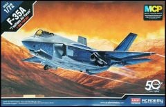 Academy 12561 1/72 F-35 A Lightningh II Savaş Uçağı Demonte Plastik Maketi