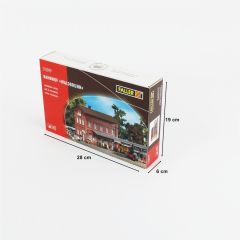 Faller 110099 1/87 Waldbrunn İstasyonu Demonte Plastik Maketi