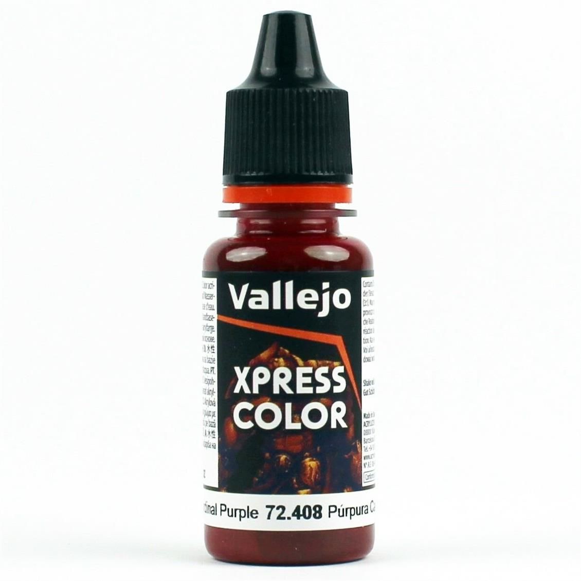 Vallejo 72408 18 ml. Cardinal Purple, Game Color Serisi Model Boyası