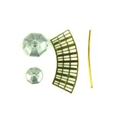 80096 LAMBA-LIGHT OCTOGONAL-1 ADET-METAL -  MM.