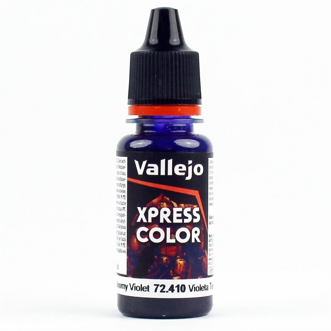 Vallejo 72410 18 ml. Gloomy Violet, Game Color Serisi Model Boyası