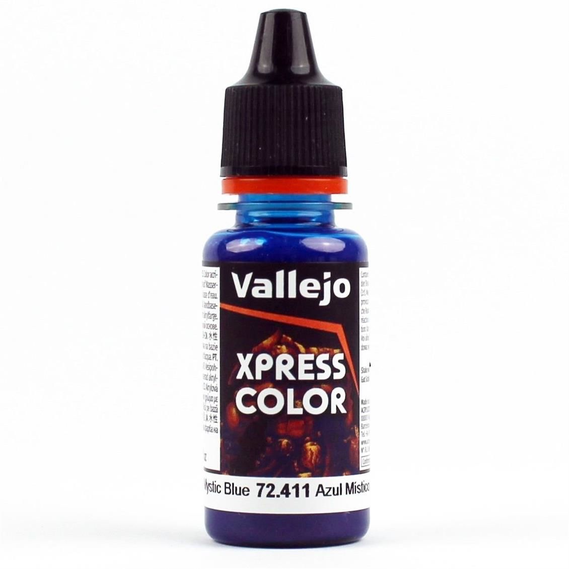 Vallejo 72411 18 ml. Mystic Blue, Game Color Serisi Model Boyası