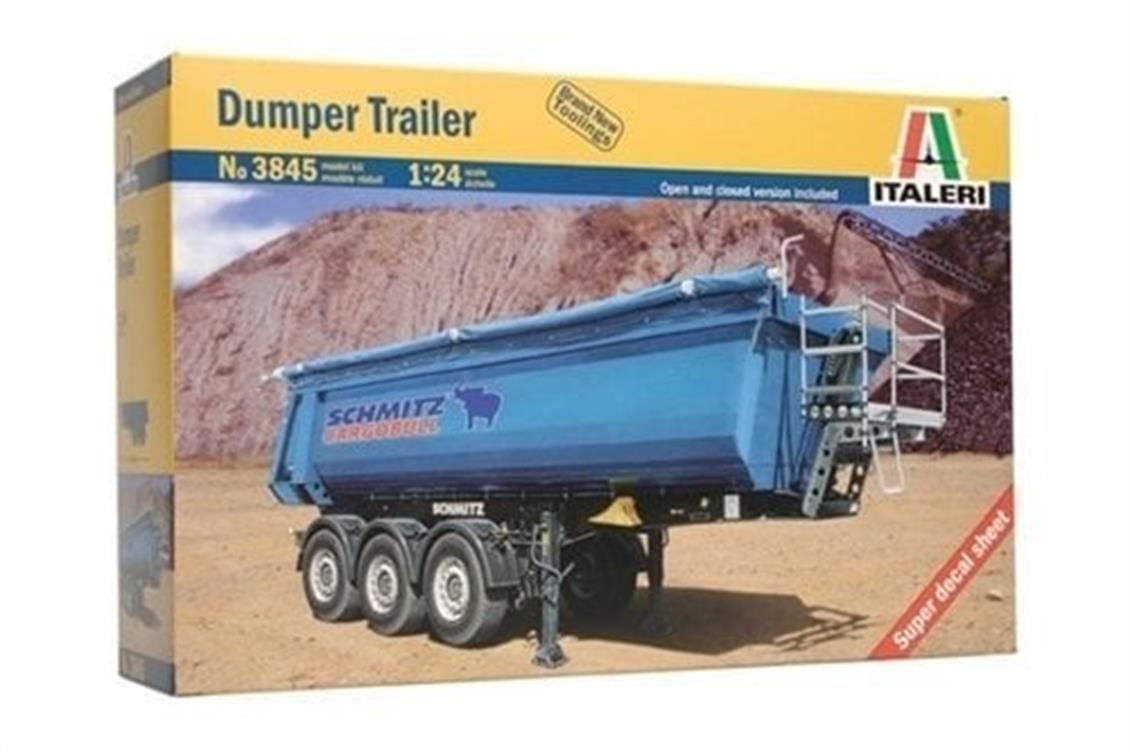 Italeri 3845S 1/24 Damperli Tır Dorsesi Demonte Plastik Maketi