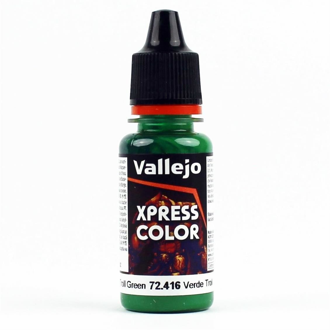Vallejo 72416 18 ml. Troll Green, Game Color Serisi Model Boyası