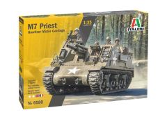 Italeri 6580S 1/35 M7 Priest Tank Demonte Plastik Maketi