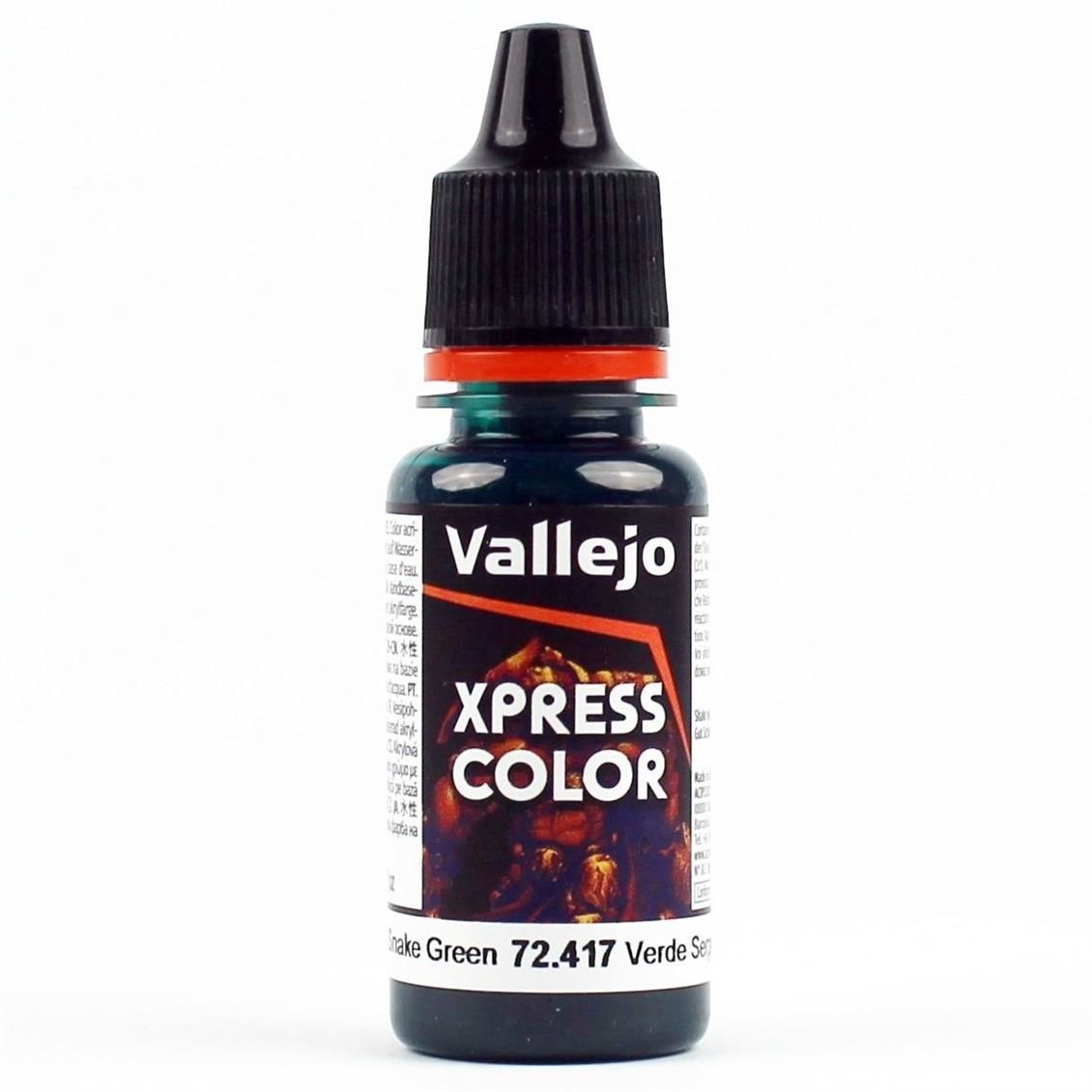 Vallejo 72417 18 ml. Snake Green, Game Color Serisi Model Boyası