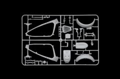 Italeri 7406S 1/9 Zundapp KS 750 Sepetli Askeri Motosiklet Demonte Plastik Maketi