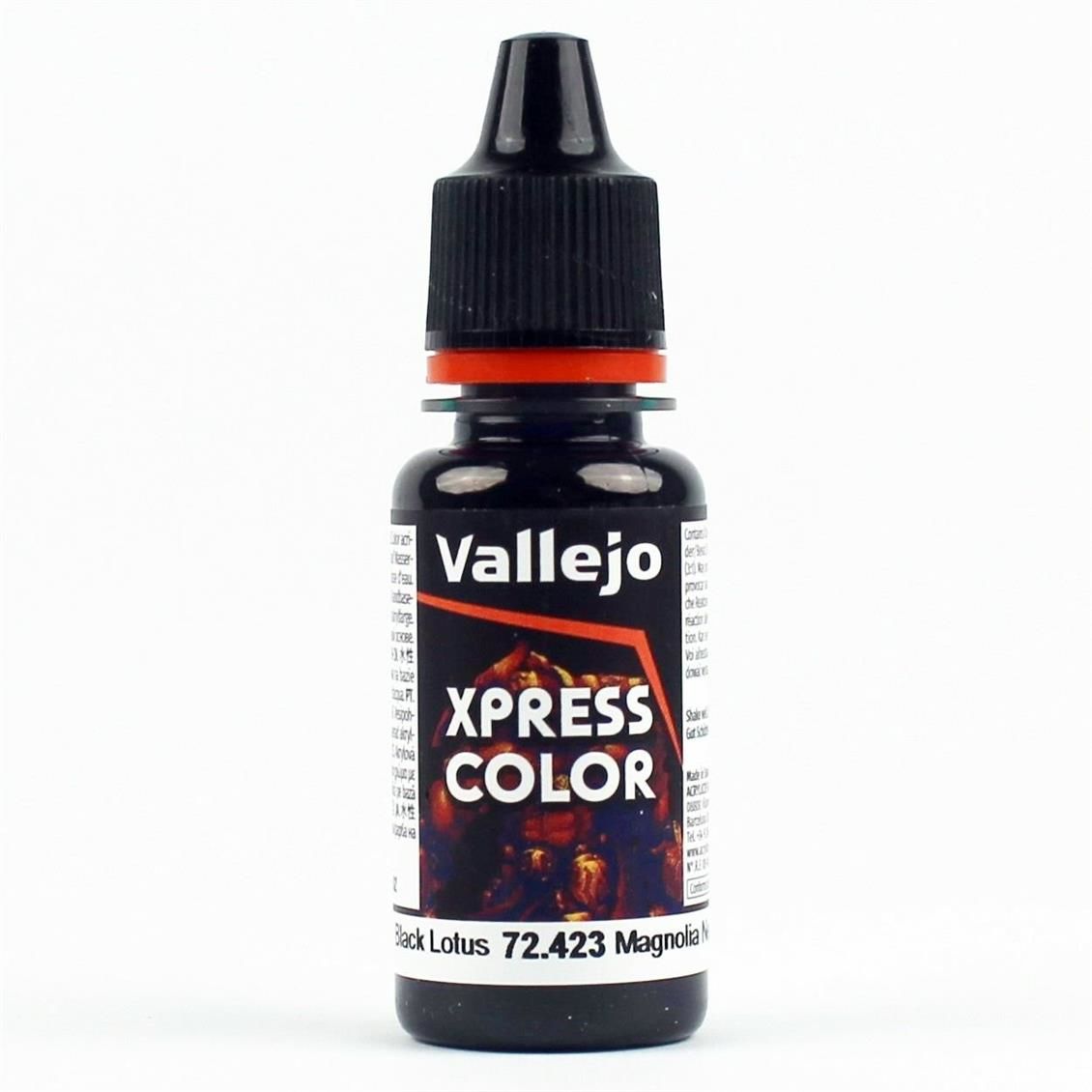 Vallejo 72423 18 ml. Black Lotus, Game Color Serisi Model Boyası