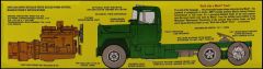 AMT 1039 1/25 Mack R685ST Semi Tractor Tır Çekici Demonte Plastik Maketi