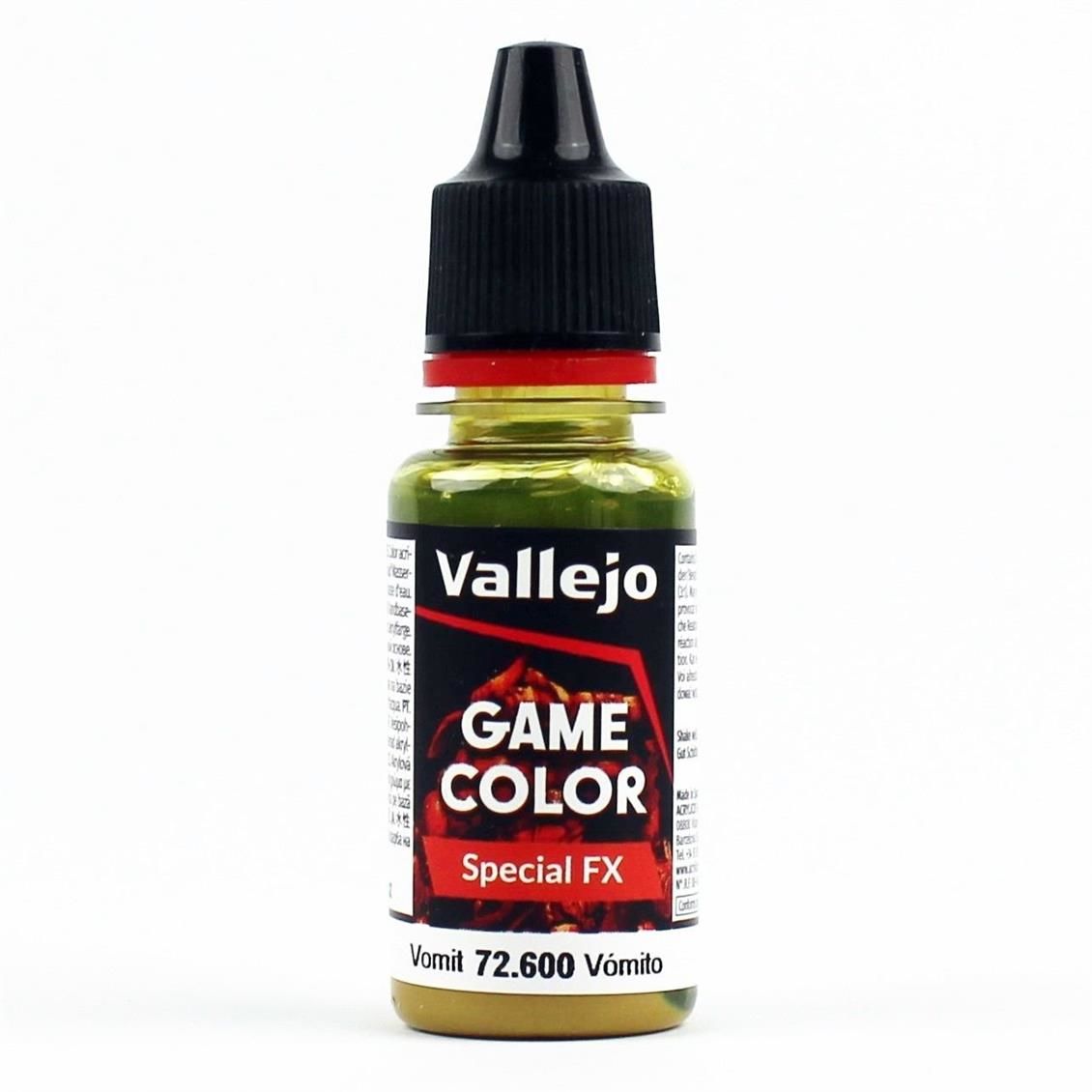 Vallejo 72600 18 ml. Vomit, Game Color Serisi Model Boyası