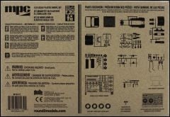 MPC 847 1/25 1984 GMC Pickup (White) Kamyonet Demonte Plastik Maketi