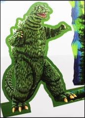 MPC 882 1/25 Godzilla Army Jeep Demonte Plastik Maketi
