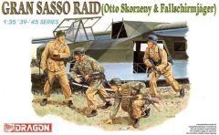 Dragon 6094 1/35 Ölçek Gran Sasso Baskını Asker Figürleri Plastik Model Kiti